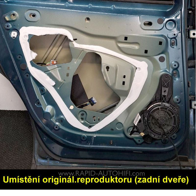 Reproduktory PEUGEOT 5008 II. ESX HZ6.2W s redukcemi