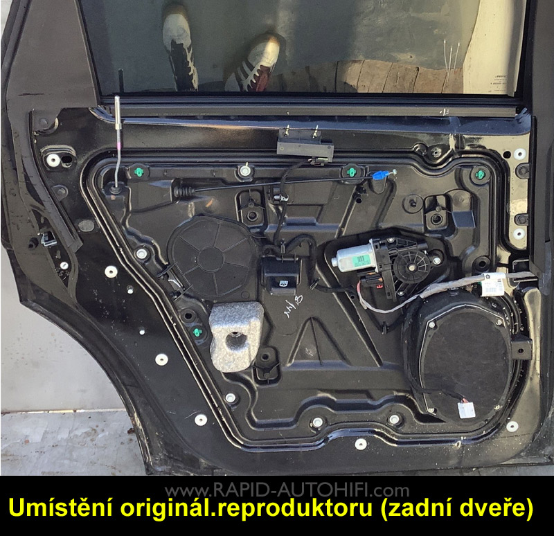 Reproduktory FIAT Freemont Lightning Audio S4.69.3 s redukcemi