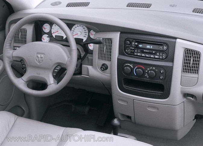 Autorádio DODGE RAM 2002-2005 JVC KD-X162 s instalační sadou