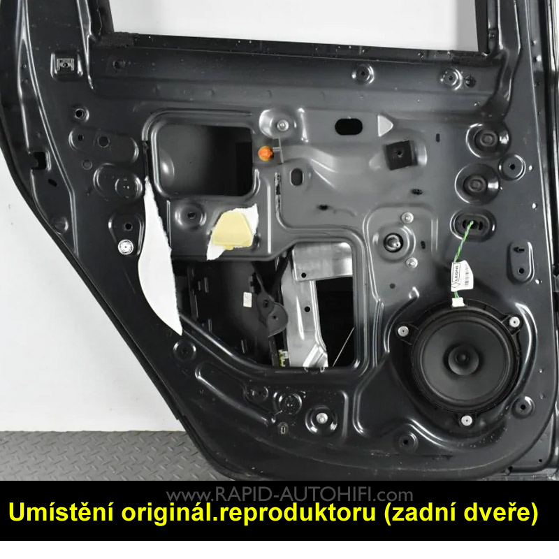 Reproduktory DACIA Duster 2017-2024 ESX SXE62 sada s redukcemi