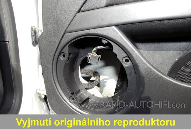 Reproduktory SEAT Leon 2005-2012 ESX HZ62 Přední+Zadní s redukcemi