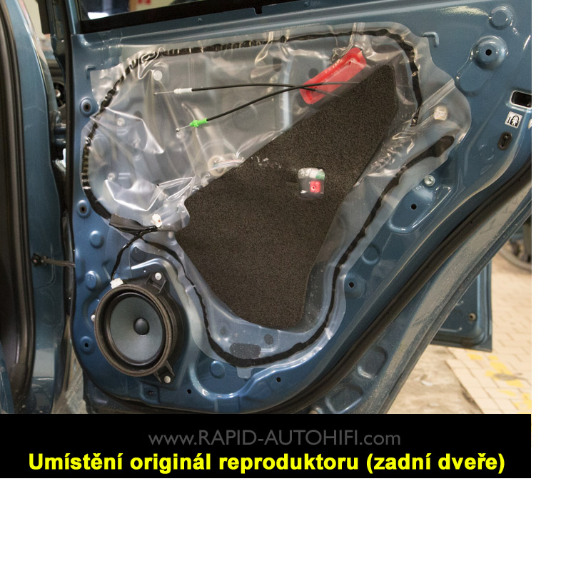 Reproduktory TOYOTA Auris E180 Renegade RX6.2C s redukcemi