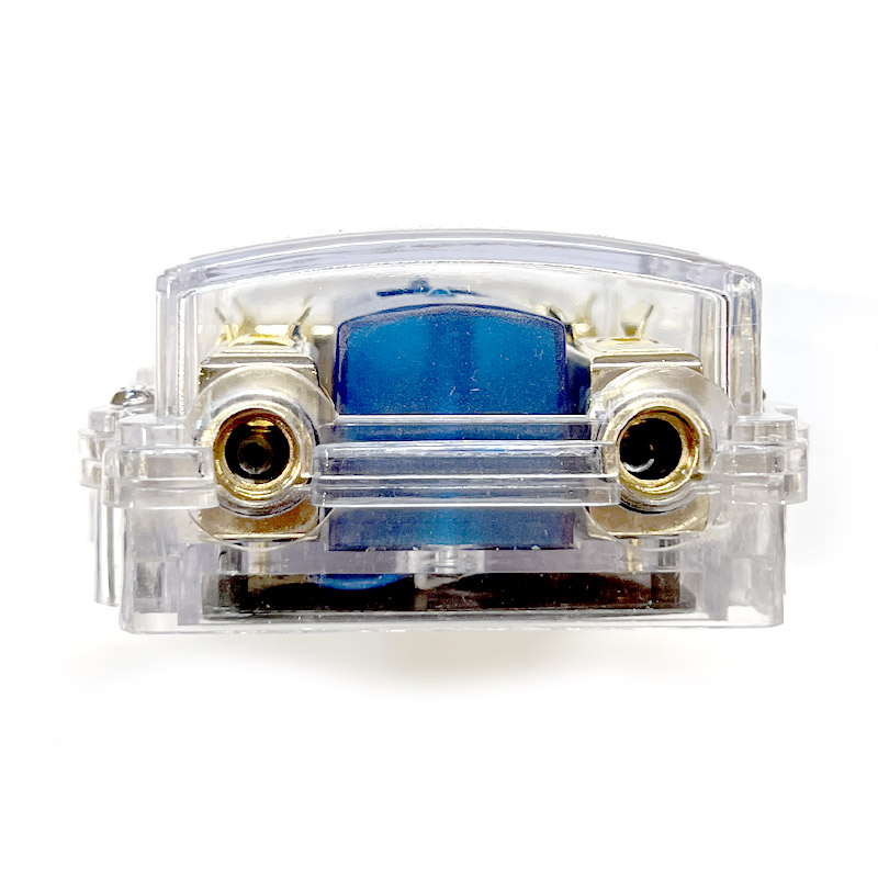 Pojistkové pouzdro Prosonic s digitálním voltmetrem