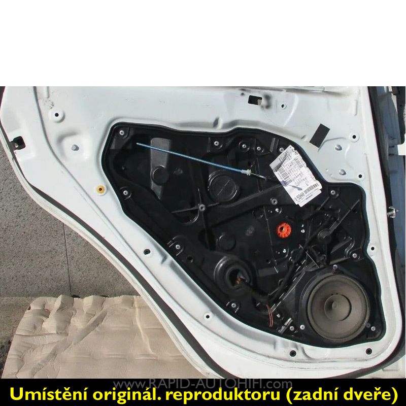 Reproduktory ALFA ROMEO Giulietta Crunch DSX62 s redukcemi