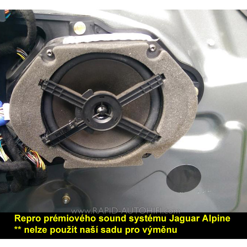 Reproduktory JAGUAR S-Type ESX SXE6.2W s redukcemi