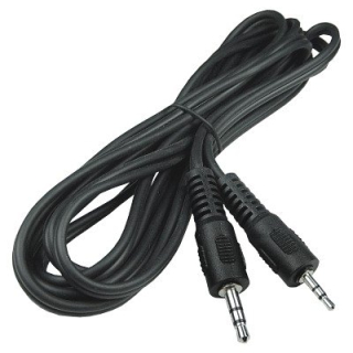 AUX Kabel 2x Jack 3.5 samec délka 5 m