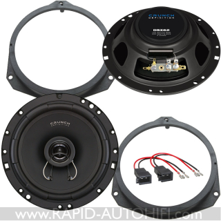 Reproduktory FIAT 500 Crunch DSX62 sada s redukcemi