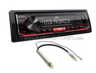 Autorádio SEAT Ibiza JVC KD-X162 s instalační sadou