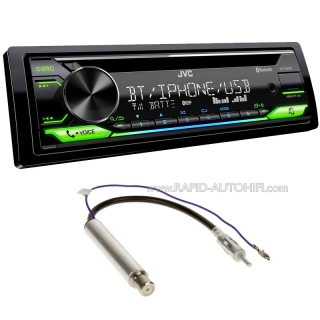 Autorádio VW Golf 4 JVC KD-T922BT Bluetooth s instalační sadou