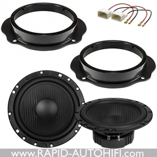 Reproduktory FORD Kuga 2008-2012 ESX HZ6.2W Přední s redukcemi