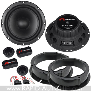 Reproduktory VW PASSAT B5 B5.5 Renegade RX6.2C s redukcemi