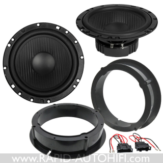 Reproduktory VW GOLF 4 ESX HZ6.2W s redukcemi