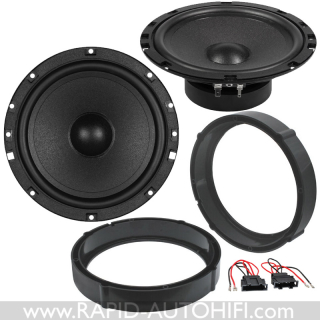 Reproduktory VW Golf 5 ESX SXE6.2W Zadní s redukcemi