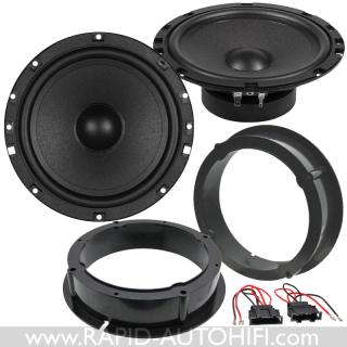 Reproduktory VW GOLF 4 ESX SXE6.2W s redukcemi