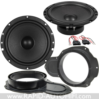 Reproduktory VW PASSAT B6 ESX SXE6.2W Přední s redukcemi