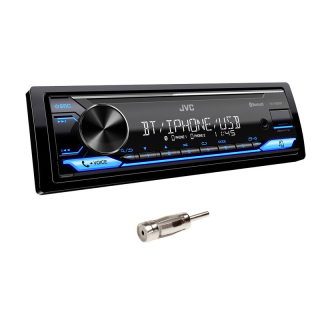 Autorádio PEUGEOT 206 2003-2009 JVC KD-X382BT Bluetooth s instalační sadou