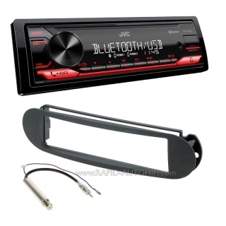 Autorádio VW New Beetle JVC KD-X282BT Bluetooth s instalační sadou