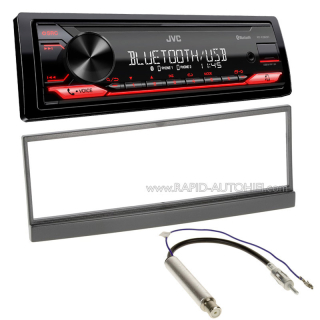 Autorádio ŠKODA FABIA I. JVC KD-X282BT Bluetooth s instalační sadou