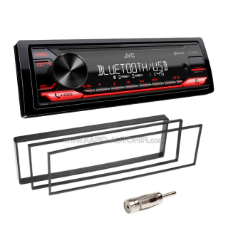 Autorádio PEUGEOT 206 Plus JVC KD-X282BT Bluetooth s instalační sadou