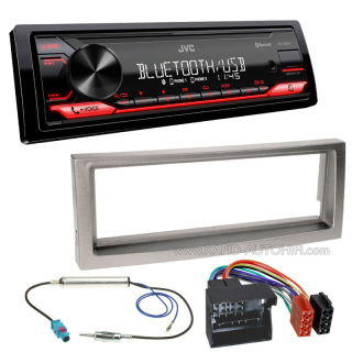Autorádio PEUGEOT 407 JVC KD-X282BT Bluetooth s instalační sadou