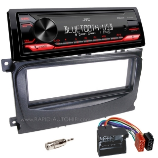 Autorádio FORD Focus 2007-2010 JVC KD-X282BT Bluetooth s instalační sadou