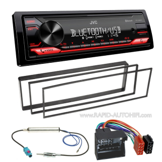 Autorádio CITROEN C4 Picasso JVC KD-X282BT Bluetooth s instalační sadou