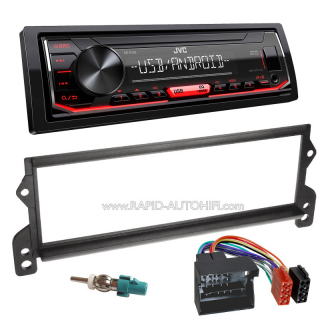 Autorádio MINI COOPER R50 R52 R53 JVC KD-X162 s instalační sadou