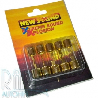 Skleněná pojistka AGU New Sound F60 sada 5 kusů 60A