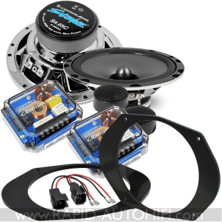 Reproduktory MAZDA 3 2003-2009 Lightning Audio S4.65C s redukcemi