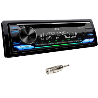 Autorádio Nissan Micra JVC KD-T922BT Bluetooth s instalační sadou