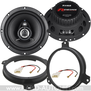 Reproduktory TOYOTA Rav4 2013-2018 Renegade RX62 s redukcemi
