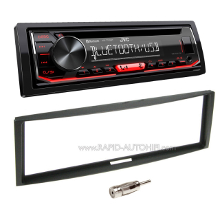 Autorádio RENAULT Clio 2005-2009 JVC KD-T702BT Bluetooth s instalační sadou