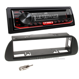 Autorádio MERCEDES Sprinter 1999-2006 JVC KD-T702BT Bluetooth s instalační sadou