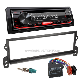 Autorádio MINI COOPER R50 R52 R53 JVC KD-T702BT Bluetooth s instalační sadou