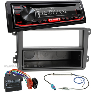 Autorádio VW Golf 5 Golf 6 JVC KD-T702BT Bluetooth s instalační sadou