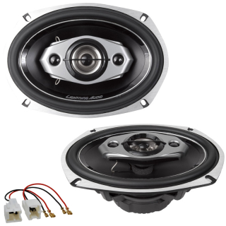 Reproduktory NISSAN Navara 2004-2014 Lightning Audio LA-1694 Přední s redukcemi
