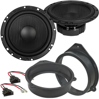 Reproduktory AUDI A3 8P ESX HZ6.2W Přední s redukcemi