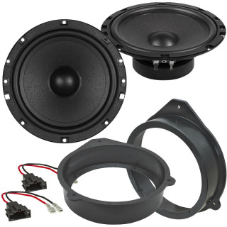 Reproduktory AUDI A3 8P ESX SXE6.2W Přední s redukcemi