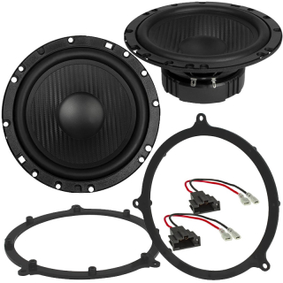 Reproduktory AUDI A6 C5 ESX HZ6.2W s redukcemi