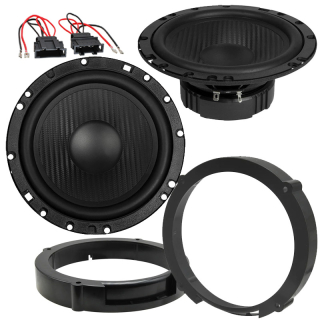 Reproduktory SEAT Ibiza 6L 2002-2008 ESX HZ6.2W s redukcemi