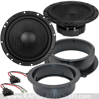 Reproduktory AUDI A4 B8 ESX HZ6.2W s redukcemi