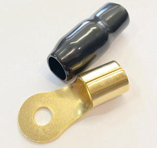 Kabelové oko Minus pro kabel 50 qmm otvor 8.4 mm