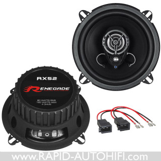 Reproduktory RENAULT Clio 1998-2005 Renegade RX52 Přední s konektory